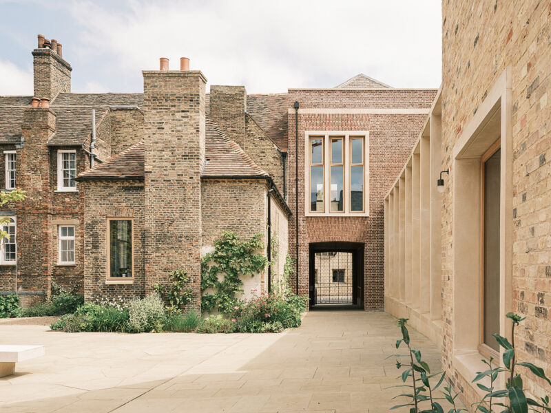 Chiu Court and Gatehouse by Fred Howarth