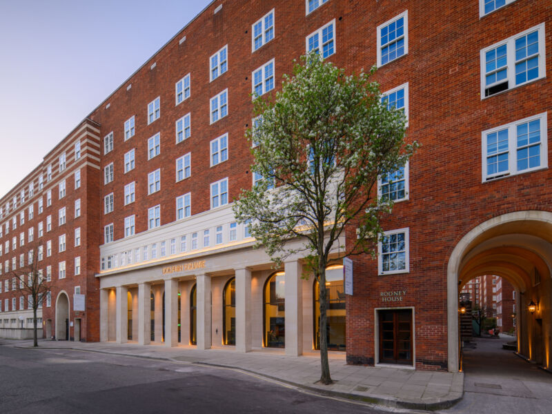 Restored reception exterior 2