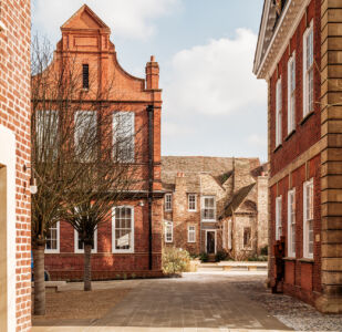 View to 4 Mill Lane Chiu Court and Milstein House by Fred Howarth