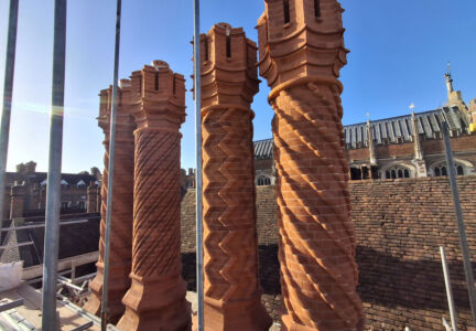 Hampton Court Tudor Kitchen Chimneys Image 5