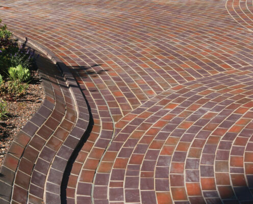 Barbican paving detail