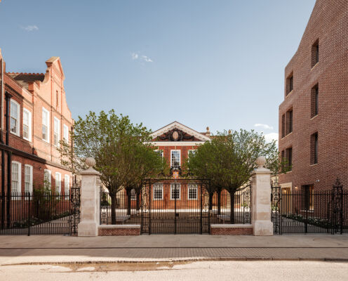 Milstein House by Fred Howarth