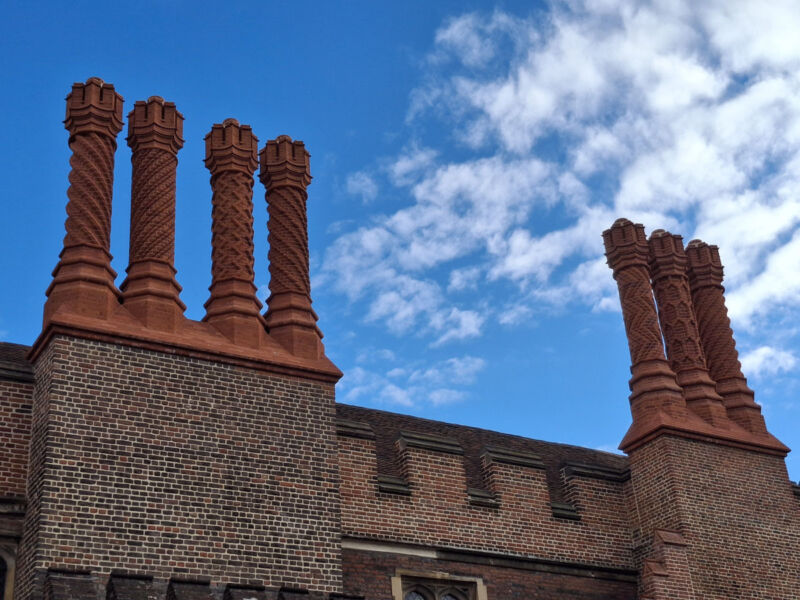 Hampton Court Tudor Kitchen Chimneys Image 6